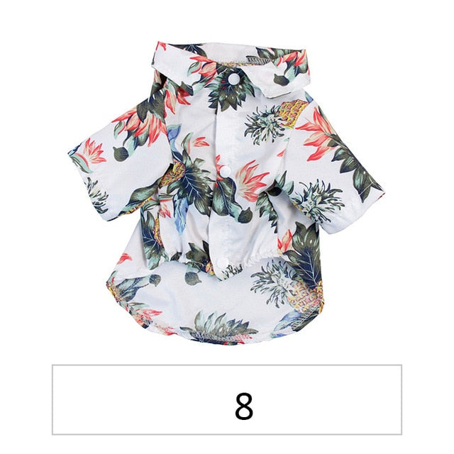 Hawaiian Pet Shirts by Furr Baby Gifts