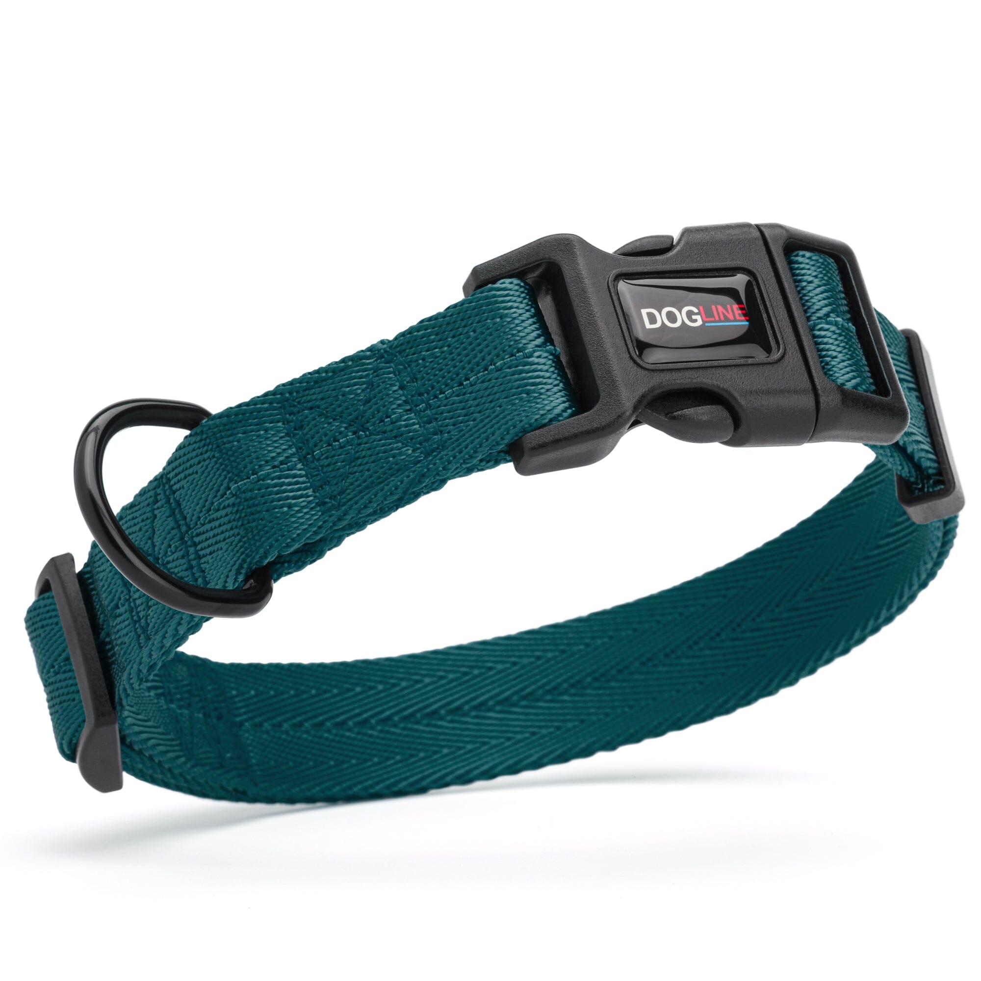 Nylon Flat Dog Collar by Dogline
