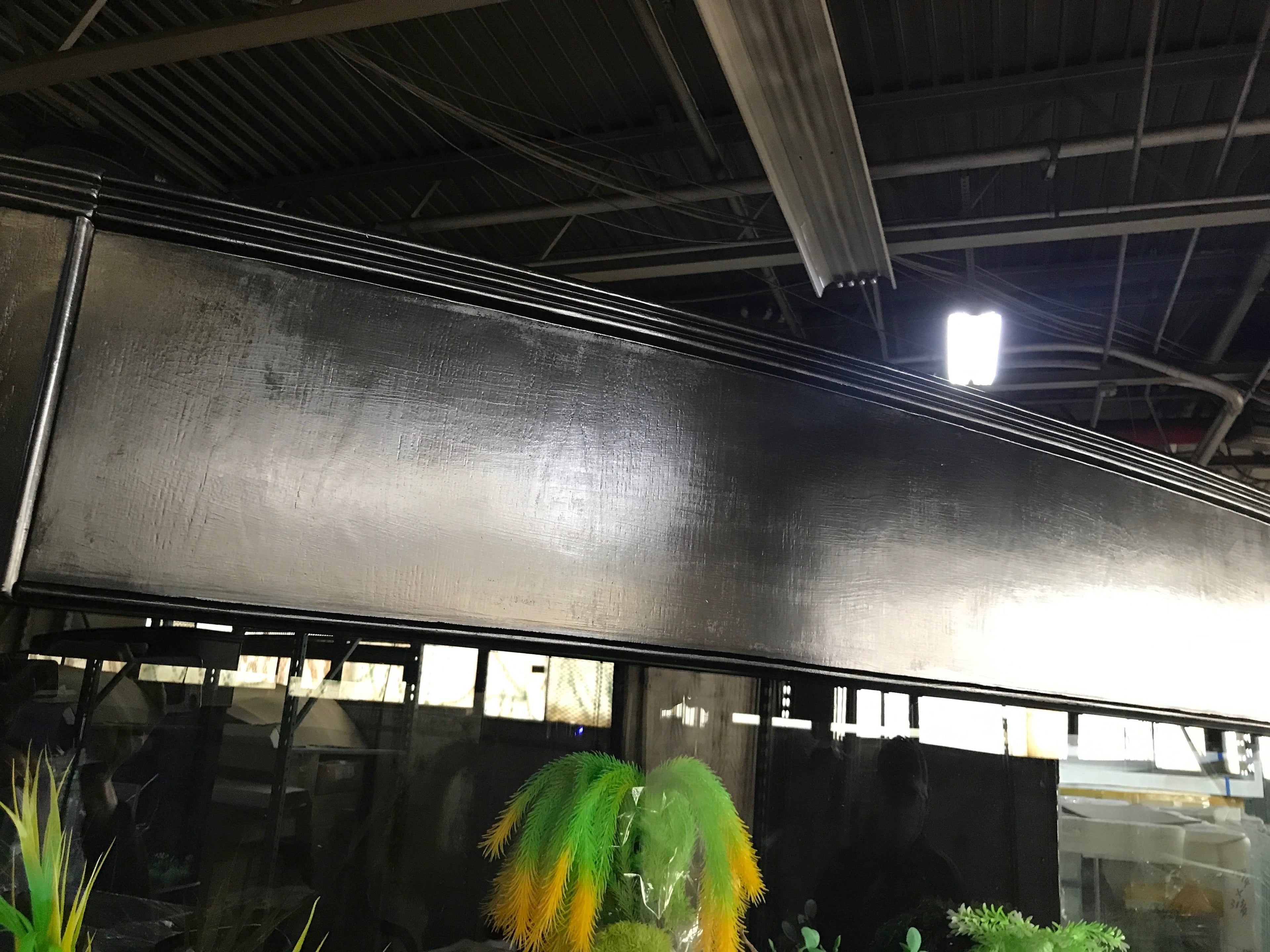 WARRANTY INCLUDED! 215 gallon GLASS bow front aquarium fish tank set by Northeast Aquariums LLC