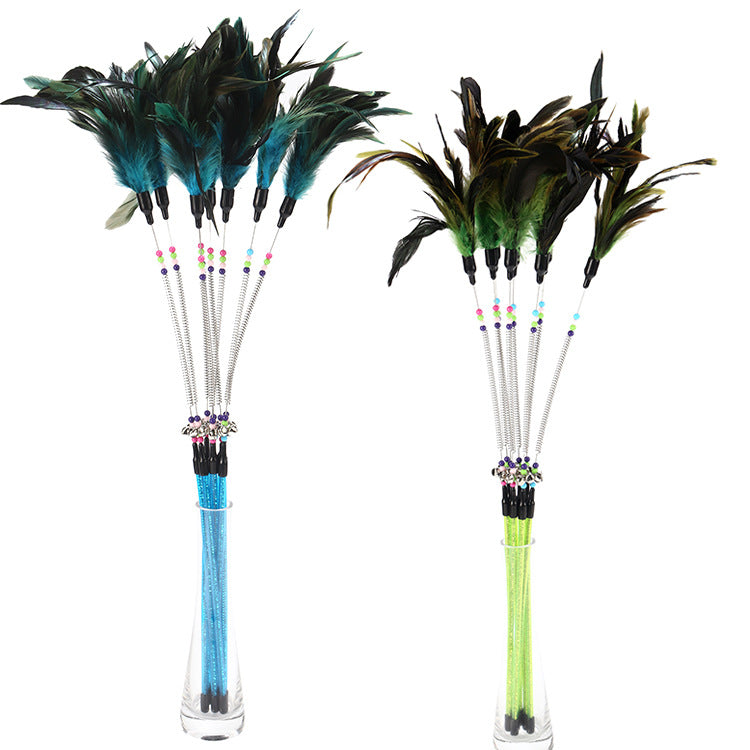 Colorful Cat Teaser Toys by VetsPetStore