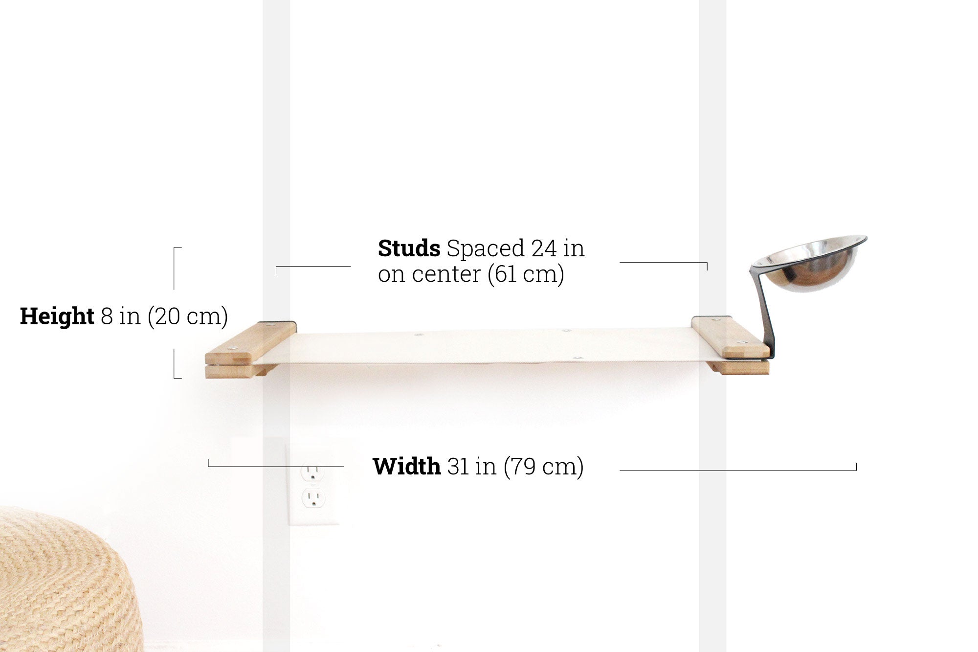 Dog Proof Cat Feeder - Wall-Mounted - Raised by Catastrophic Creations