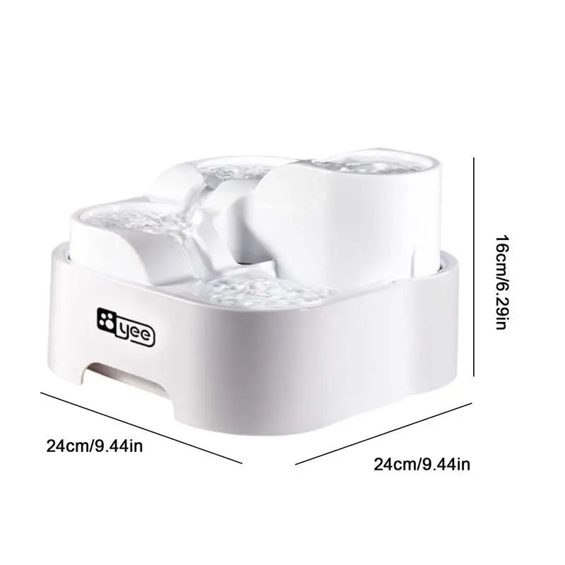 Pet Water Fountain With Filtration System by Love My Pet