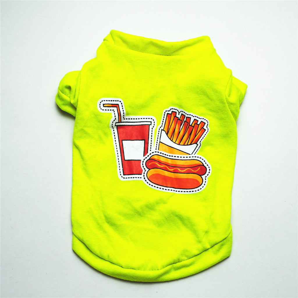 Breathable cool cotton vest for dogs in summer by Amazing Pet Bargains
