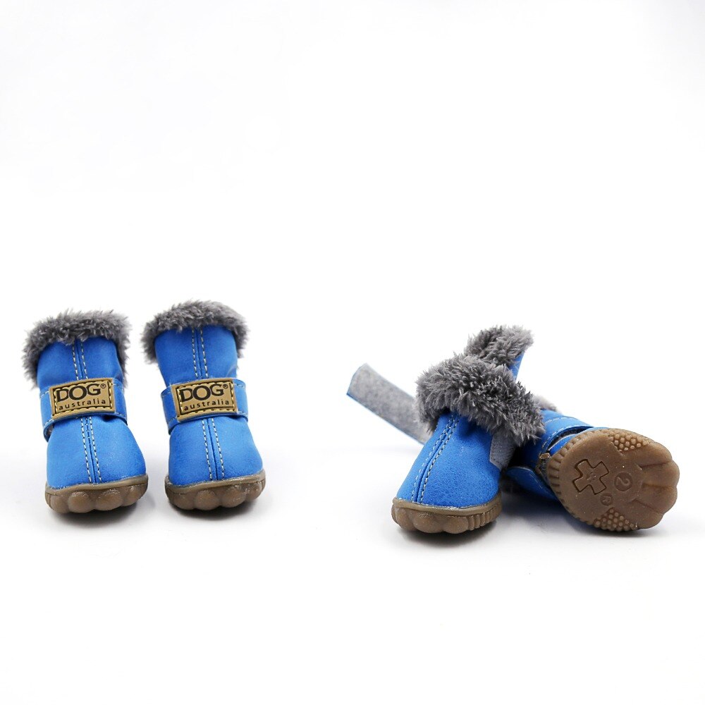 Dog Australia Waterproof Fleece-Lined Warm Dog Snow Boots by Furr Baby Gifts