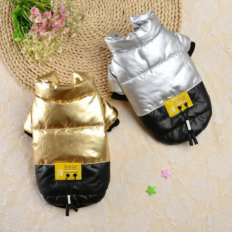 Warm Shiny Pet Jacket