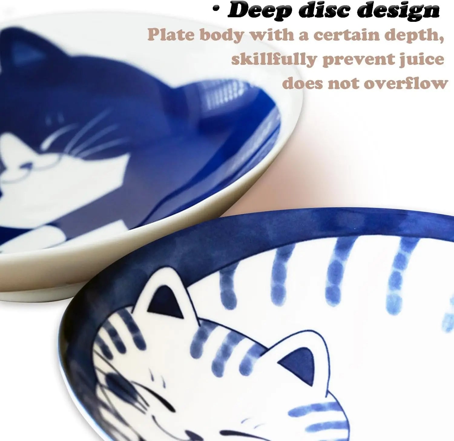 Cute Cat Ceramic Dessert, Sauce Dish by Love My Pet