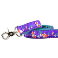 1″ Nocturnal – Fox and Mushroom Ribbon Dog Leash by 2 Hounds Design