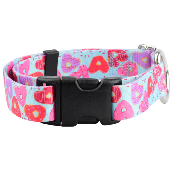 Sweet Sprinkles Heart Donut Dog Collar – EarthStyle by 2 Hounds Design