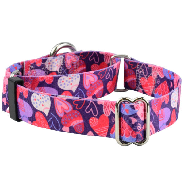Wild Hearts Martingale Dog Collar – EarthStyle by 2 Hounds Design
