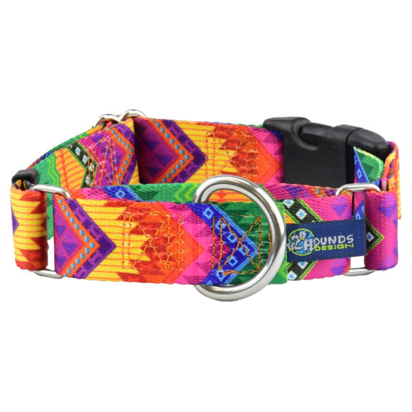 BFF (Best Friends Forever) Buckle Martingale Dog Collar – EarthStyle by 2 Hounds Design