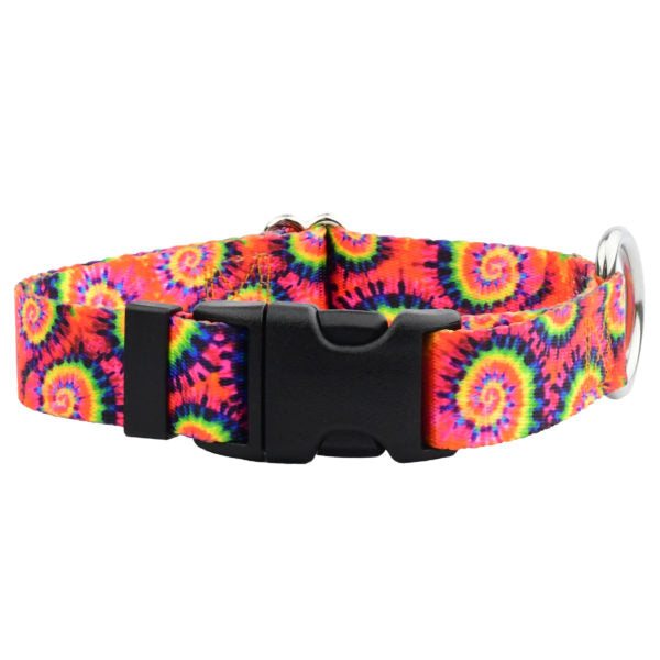Classic Tie-Dye Dog Collar – EarthStyle by 2 Hounds Design