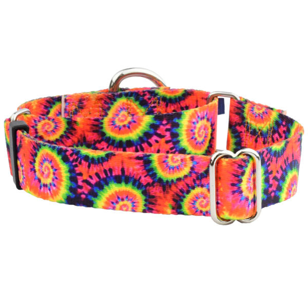 Classic Tie-Dye Martingale Dog Collar – EarthStyle by 2 Hounds Design