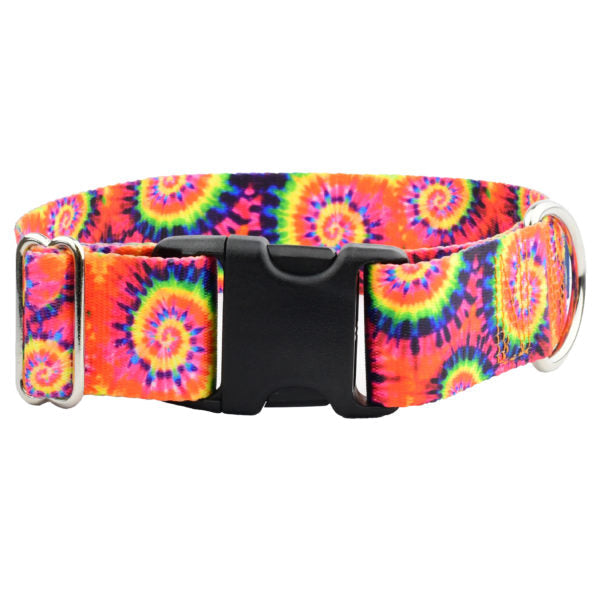Classic Tie-Dye Dog Collar – EarthStyle by 2 Hounds Design