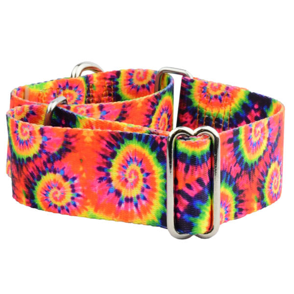 Classic Tie-Dye Martingale Dog Collar – EarthStyle by 2 Hounds Design