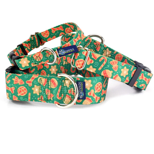 Holiday Cookies Christmas Dog Collar – EarthStyle by 2 Hounds Design