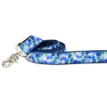 Navy Tie-Dye Velvet Dog Leash by 2 Hounds Design
