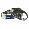 Jane’s Shirt Winter Plaid Velvet Essential Buckle Martingale Dog Collar by 2 Hounds Design