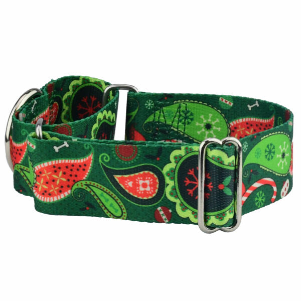 Holiday Paisley Martingale Dog Collar – EarthStyle by 2 Hounds Design