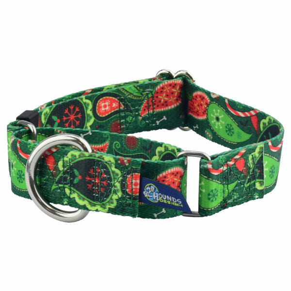 Holiday Paisley Martingale Dog Collar – EarthStyle by 2 Hounds Design
