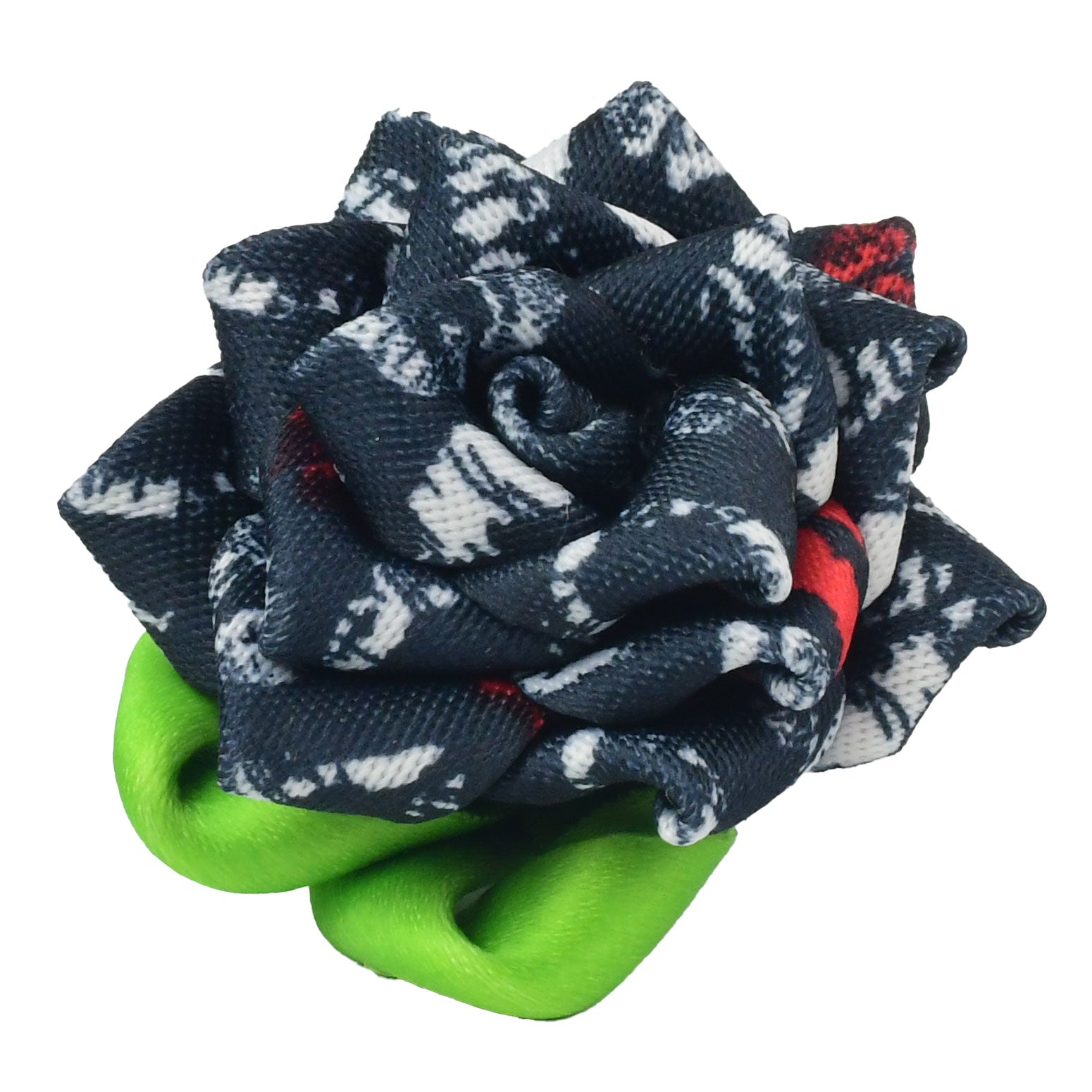 Collar Flower - Black and White Kisses by 2 Hounds Design