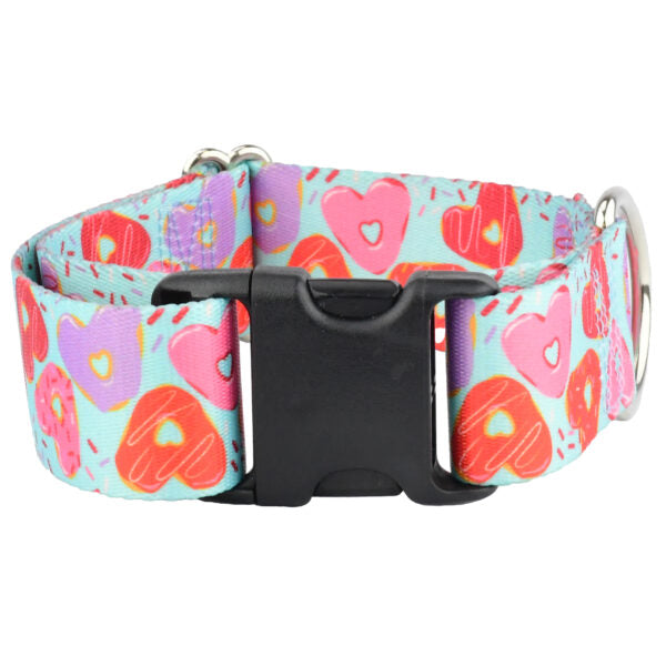 Sweet Sprinkles Heart Donut Dog Collar – EarthStyle by 2 Hounds Design