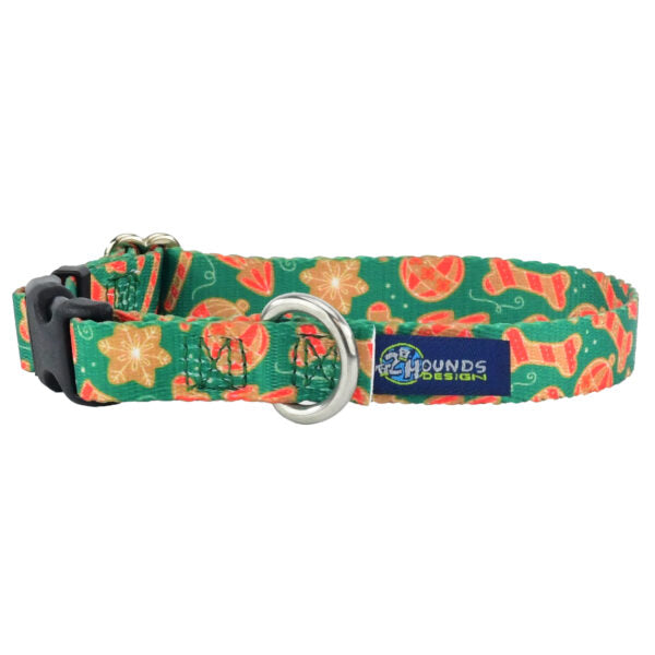 Holiday Cookies Christmas Dog Collar – EarthStyle by 2 Hounds Design