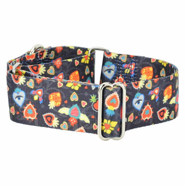 Gothic Hearts Martingale Dog Collar – EarthStyle by 2 Hounds Design