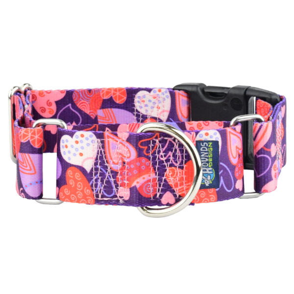 Wild Hearts Buckle Martingale Dog Collar – EarthStyle by 2 Hounds Design