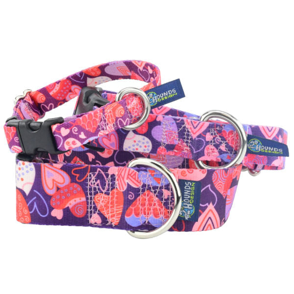 Wild Hearts Buckle Martingale Dog Collar – EarthStyle by 2 Hounds Design