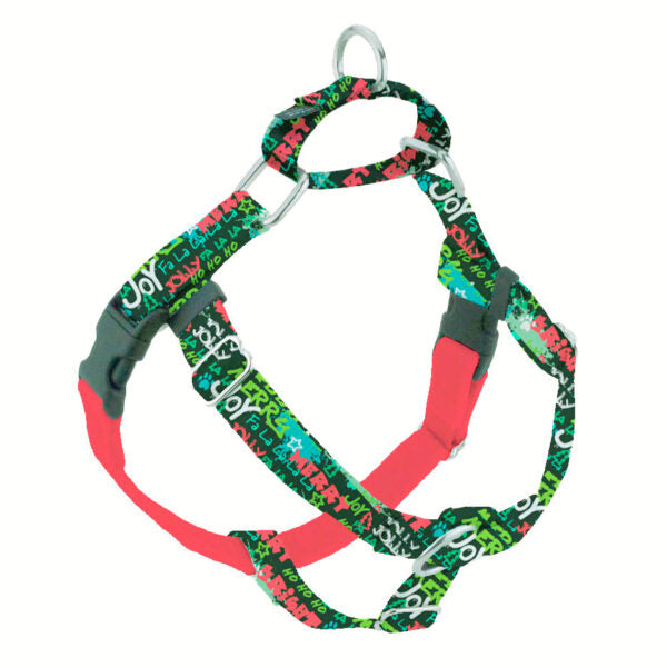Holiday Graffiti Freedom No-Pull Dog Harness – EarthStyle by 2 Hounds Design