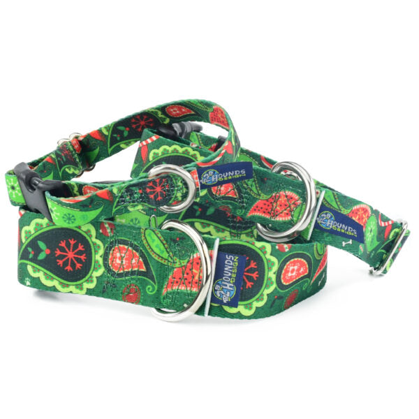 Holiday Paisley Martingale Dog Collar – EarthStyle by 2 Hounds Design