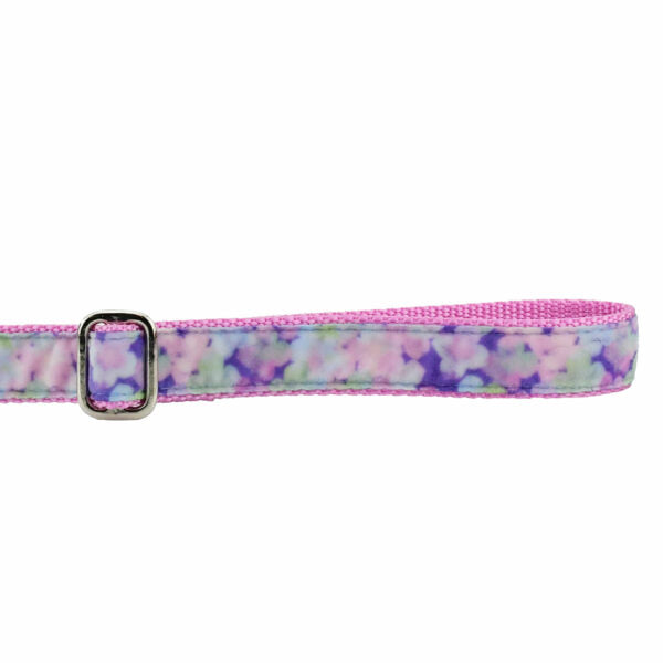Hydrangea Velvet Dog Leash by 2 Hounds Design