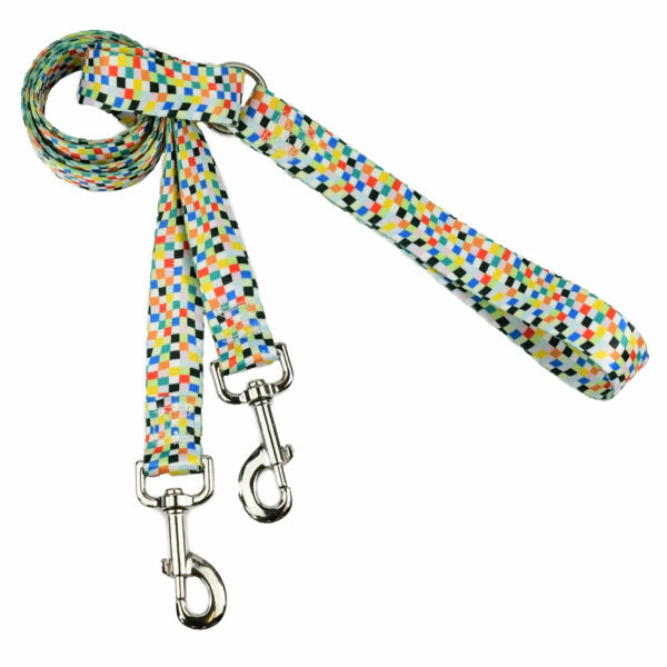 Indy Flag Double Connection Leash – EarthStyle by 2 Hounds Design
