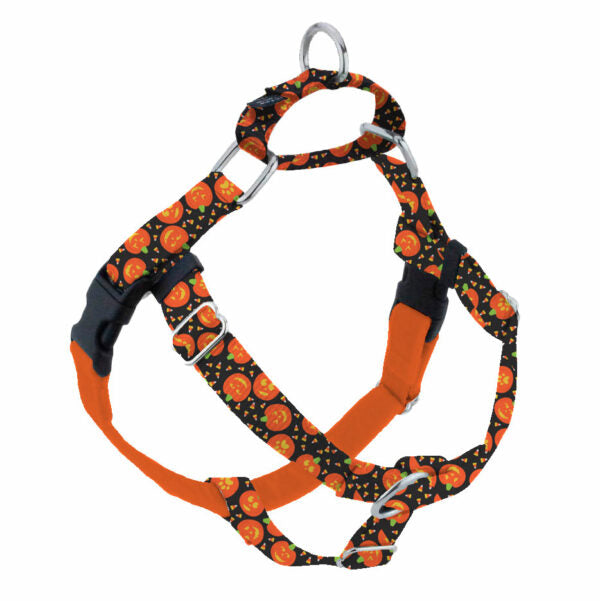 Jack O Lantern Freedom No-Pull Dog Harness – EarthStyle by 2 Hounds Design