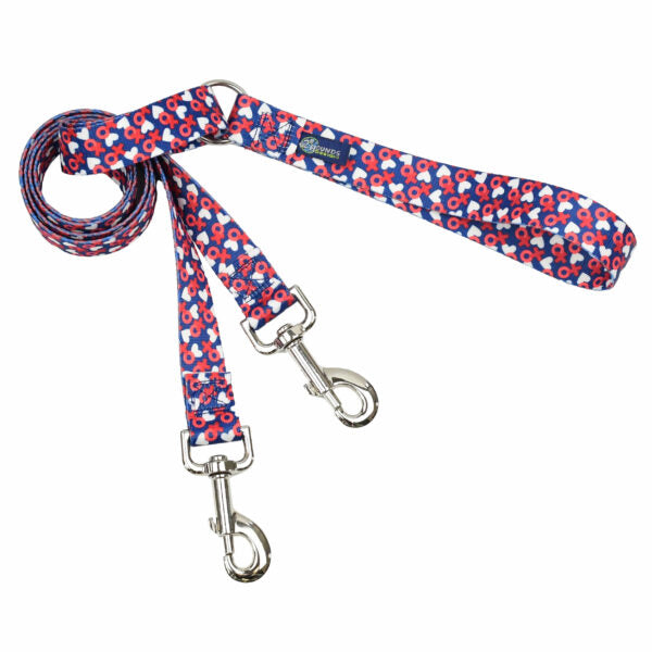 XO Double Connection Leash – EarthStyle by 2 Hounds Design