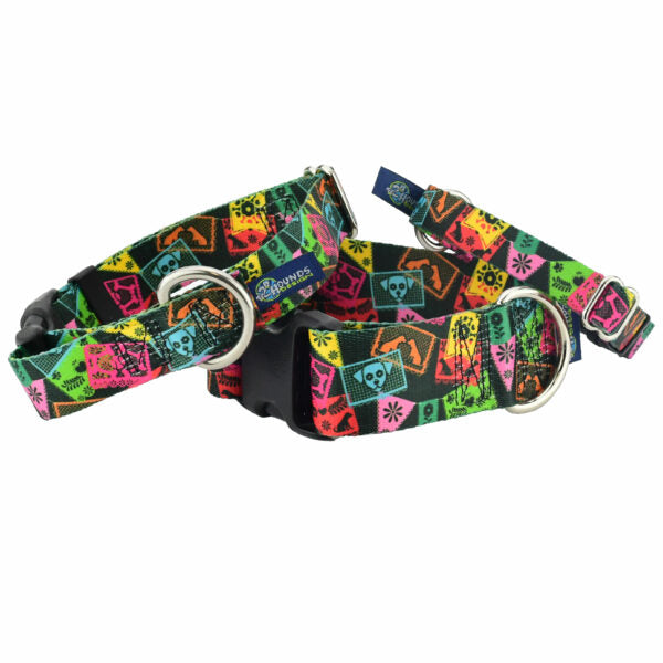 Paper Flags Martingale Dog Collar – EarthStyle by 2 Hounds Design