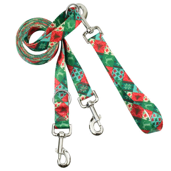 Christmas Patchwork Freedom No-Pull Dog Harness – EarthStyle by 2 Hounds Design
