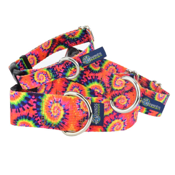 Classic Tie-Dye Dog Collar – EarthStyle by 2 Hounds Design