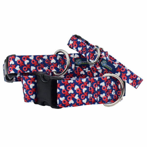 XO Buckle Martingale Dog Collar – EarthStyle by 2 Hounds Design