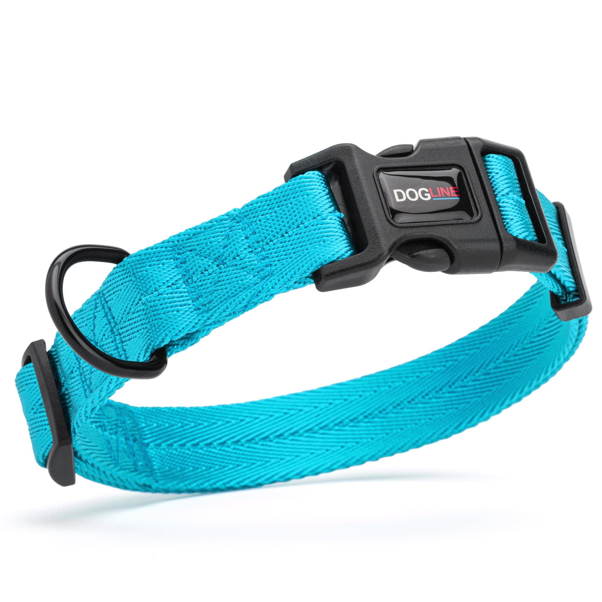 Nylon Flat Dog Collar by Dogline