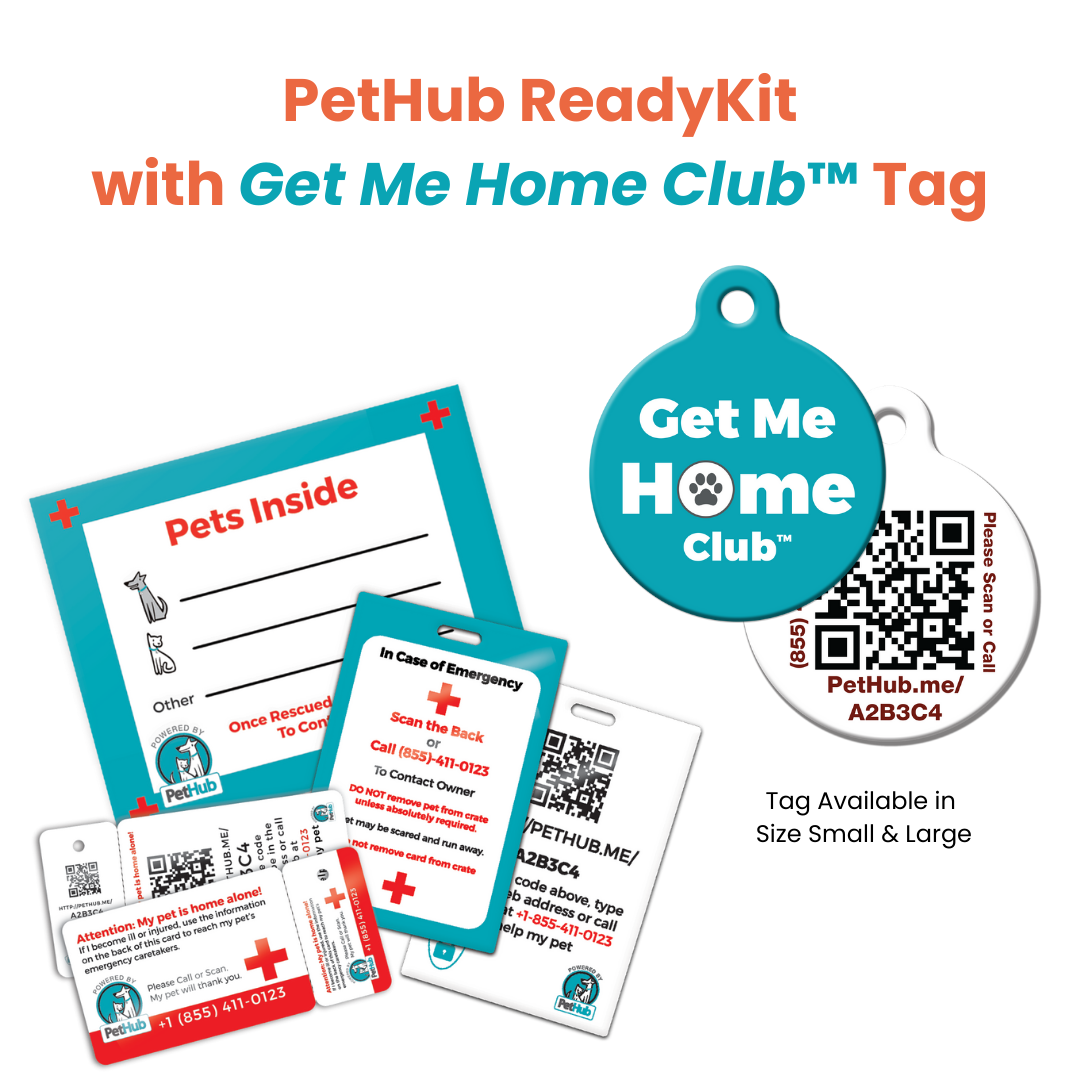 PetHub QR Pet ID Comprehensive ReadyKit – Complete Emergency Kit by PetHub