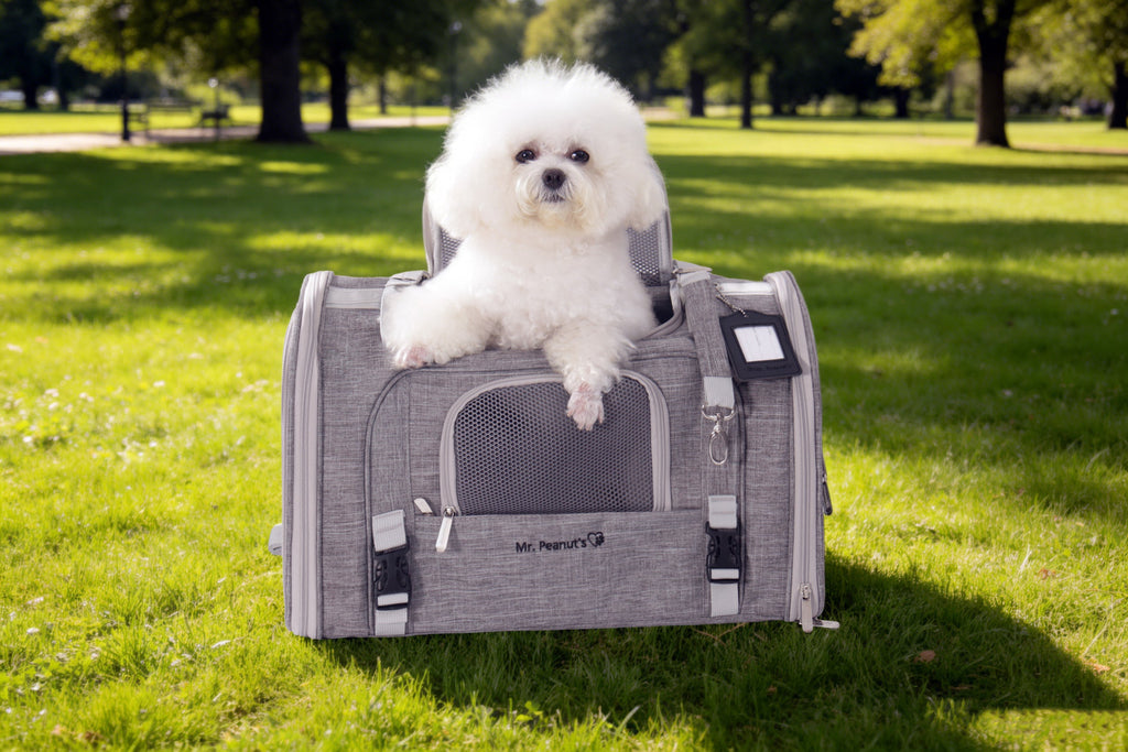 Mr. Peanut's Monterey Series Airline Compliant Horizontal Backpack Pet Carrier by Mr. Peanut's Pet Carriers
