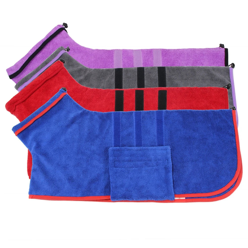 Dog Bathrobe And Towel by Love My Pet