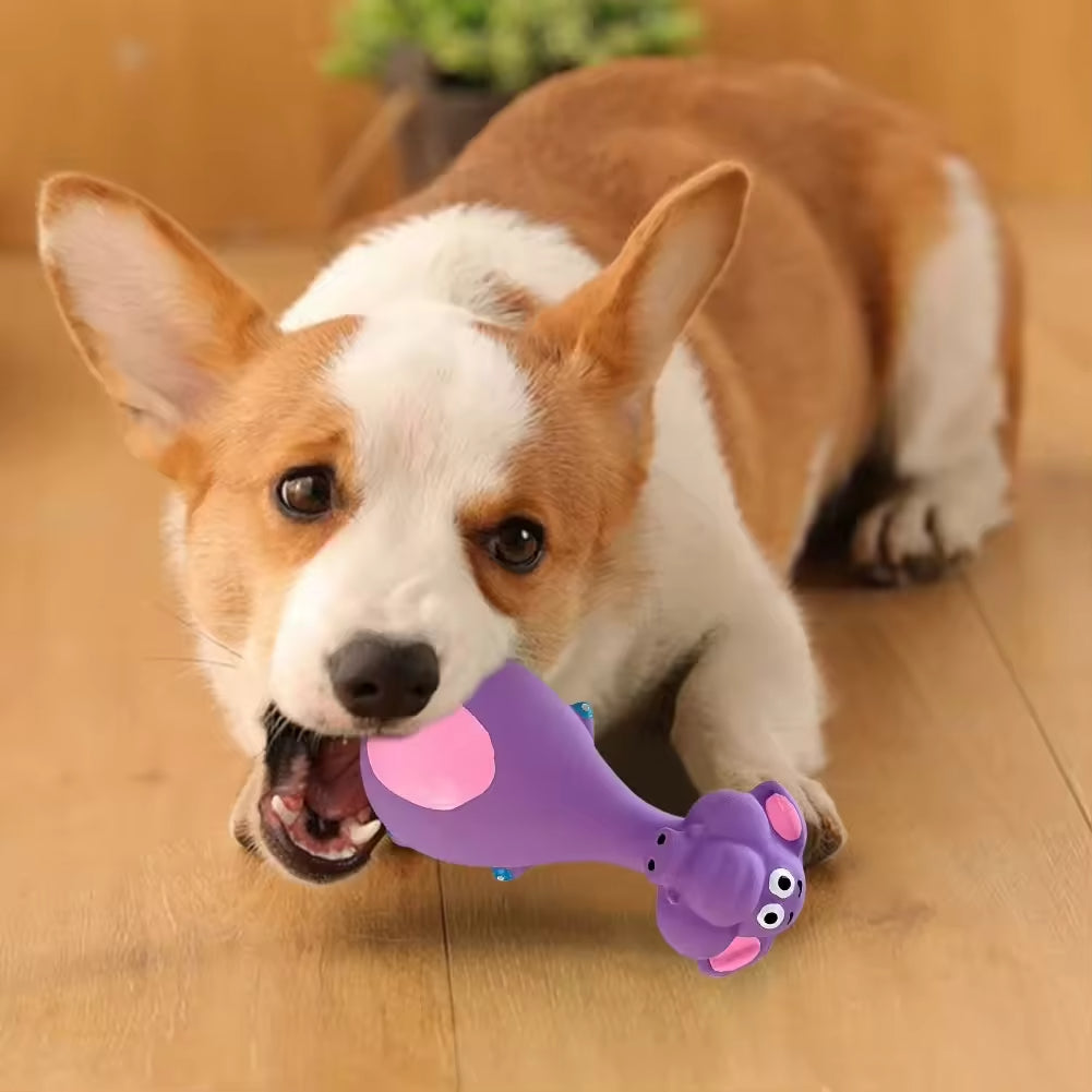4pcs Cute Latex Dog Chew Toys With Sound by VetsPetStore