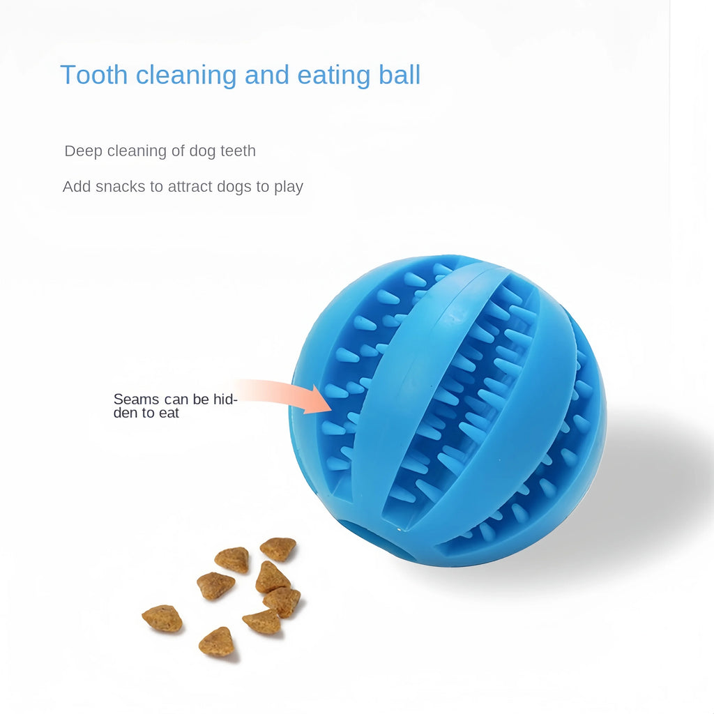 Pet Dog Rubber Ball treat Hiding Chewing Toys by Love My Pet