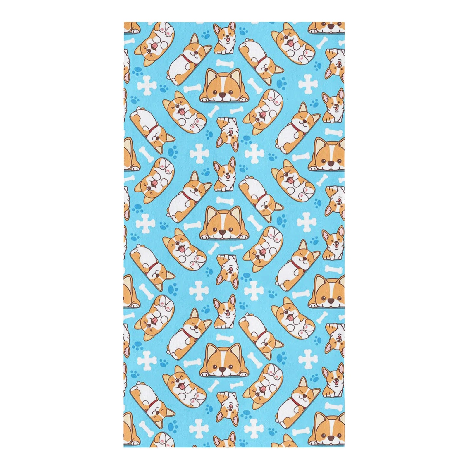 Cartoon Cute Dog Microfiber Kitchen Towels