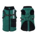 Winter Warm Dog Clothes With Harness, Windproof Pet Vest by Love My Pet