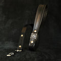 The ''Eros'' leash all Black by Bestia Dog Gear