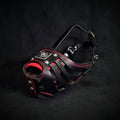 ''Eros'' Basket Muzzle black & red by Bestia Dog Gear