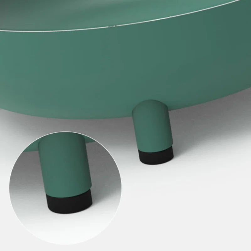 Tilted Pet Bowl with Safeguard Neck